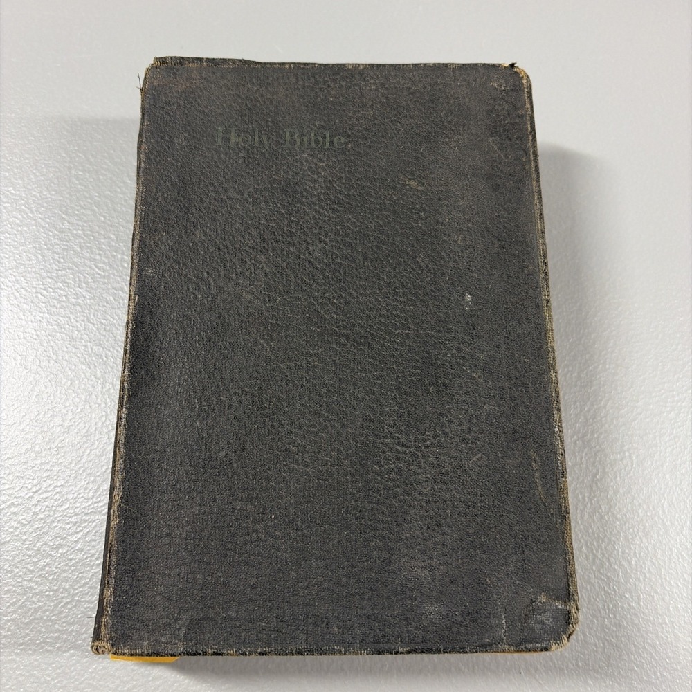 Vintage 1920s Holy Bible Translated of the Original Tongues World Syndicate USA